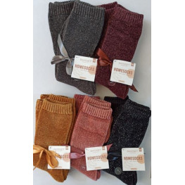 Home socks chenille verschillende kleuren 2 - pack