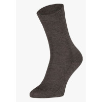 Dunne merino wollen sokken chestnut S15