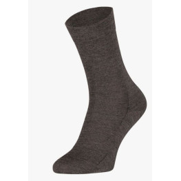 Dunne merino wollen sokken chestnut S15