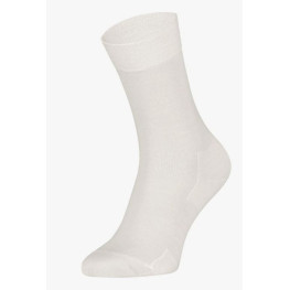 Dunne merino wollen sokken ecru S15  