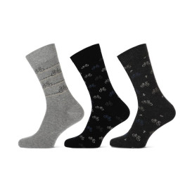 Herensokken met een fietsen