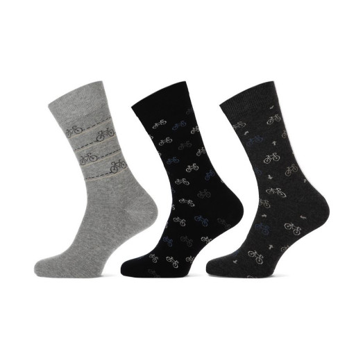 Herensokken met een fietsen