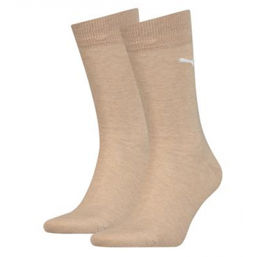 Puma classic sok beige 2-pack.