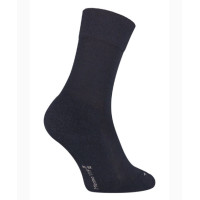 Merino wollen sokken s 13 met badstof voet kleur Marine